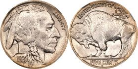 1920-D Buffalo Nickel. MS-66 (NGC).
PCGS# 3945. NGC ID: 22RR.
NGC Census: 9; 2 finer (MS-67 * finest). The corresponding PCGS Population is 8/0.