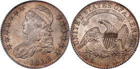 1819/8 Capped Bust Half Dollar. O-102. Rarity-1. Die State 102.1. Large 9. MS-64+ (PCGS). CAC.
PCGS# 6119. NGC ID: 24FC.
From Heritage's Signature A...