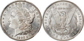 1892-CC Morgan Silver Dollar. MS-65 (NGC).
PCGS# 7214. NGC ID: 255M.