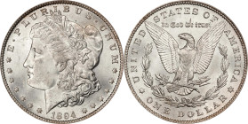 1894 Morgan Silver Dollar. MS-64 (PCGS). CAC.
PCGS# 7228. NGC ID: 255V.