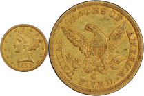 1853-C Liberty Head Half Eagle. Winter-2. AU-50 (PCGS).
PCGS# 8254. NGC ID: 25UE.
From the Fairmont Collection - Albertine Set.
From the Fairmont C...