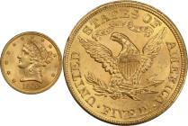 1900 Liberty Head Half Eagle. MS-65 (PCGS).
PCGS# 8400. NGC ID: 25YU.
From the Fairmont Collection - Albertine Set.
From the Fairmont Collection - ...