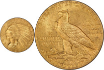1913 Indian Half Eagle. MS-64 (PCGS).
PCGS# 8525. NGC ID: 28DT.
From the Fairmont Collection - Albertine Set.
From the Fairmont Collection - Albert...