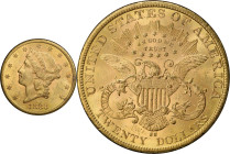 1883-CC Liberty Head Double Eagle. MS-61 (PCGS). CAC.
PCGS# 8999. NGC ID: 26BH.
CAC Stickered Population: 17; 12.
From the Fairmont Collection - Al...