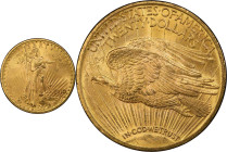 1910 Saint-Gaudens Double Eagle. MS-64 (PCGS).
PCGS# 9154. NGC ID: 26FF.
From the Fairmont Collection - Albertine Set.
From the Fairmont Collection...