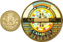 2013 Casascius 0.5 Bitcoin. Loaded. Firstbits 121EoPTq. Series 2. MS-65 (PCGS).
PCGS# 899205.
PCGS Population: 3; 12 finer.
*Loaded cryptocurrency ...