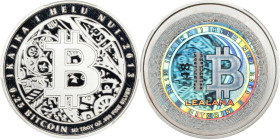 2013 Lealana 0.25 Bitcoin. Loaded. Firstbits 1BTC1sZw. Serial No. 48. Black Address. Silver. Proof-69 Deep Cameo (PCGS).
PCGS# 892108.
PCGS Populati...