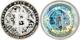 2013 Lealana 0.25 Bitcoin. Loaded. Firstbits 1BTCDtsB. Serial No. 348. Black Address. Silver. Proof-68 Deep Cameo (PCGS).
*Loaded cryptocurrency coin...