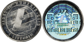 2013 Lealana 1 Litecoin. Loaded. Firstbits LNsAQJxB. Serial No. 372. Green Address. Nickel Brass. MS-66 (PCGS).
PCGS# 902815.
PCGS Population: 36; 1...