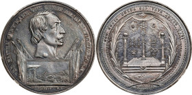 1859 Dr. Elisha Kent Kane, Great Arctic Navigator Medal. By George Hampden Lovett. White Metal. Mint State, Flakes.
From the Estate of Harry Garrison...