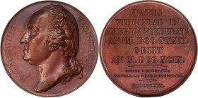 "1819" (ca. 1830) Series Numismatica Medal. WASINGTON Issue. Musante GW-100, Baker-131. Bronze. MS-65 BN (NGC).
From the Estate of Harry Garrison. 
...