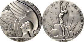 Undated (1944) Inspiration - Aspiration Medal. Small Diameter. By Richard Recchia. Alexander-SOM 29.1. Silver. Mint State.
From the Dick Johnson Coll...