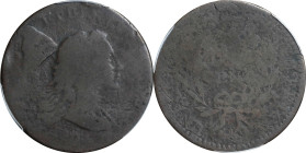 1794 Liberty Cap Cent. S-19a, B-3a. Rarity-5+. Head of 1793. Fair-2 (PCGS).
PCGS# 35516. NGC ID: 223M.