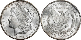 1878-CC Morgan Silver Dollar. MS-63 (PCGS).
PCGS# 7080. NGC ID: 253M.