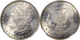 1878-CC Morgan Silver Dollar. MS-63 (NGC).
PCGS# 7080. NGC ID: 253M.
From the Maine Carson City Hoard.
From the Maine Carson City Hoard.