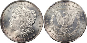 1878-CC Morgan Silver Dollar. MS-63 (NGC).
PCGS# 7080. NGC ID: 253M.
From the Maine Carson City Hoard.
From the Maine Carson City Hoard.