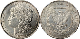 1878-CC Morgan Silver Dollar. AU Details--Cleaned (NGC).
PCGS# 7080. NGC ID: 253M.
From the Maine Carson City Hoard.
From the Maine Carson City Hoa...