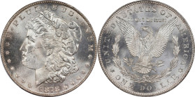 1878-S Morgan Silver Dollar. MS-64 (PCGS).
PCGS# 7082. NGC ID: 253R.