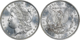1879 Morgan Silver Dollar. MS-64+ (PCGS).
PCGS# 7084. NGC ID: 253S.
From the Rick Appel Collection. Earlier ex GSA.
From the Rick Appel Collection....