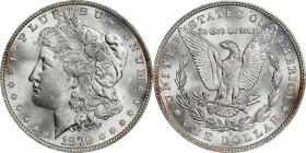 1879-O Morgan Silver Dollar. MS-64+ (PCGS).
PCGS# 7090. NGC ID: 253V.
From the Rick Appel Collection.
From the Rick Appel Collection.