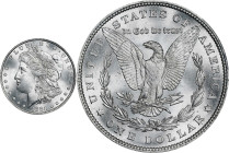 1880/79 Morgan Silver Dollar. VAM-23. Top 100 Variety. MS-64 (PCGS). CAC.
PCGS# 133875. NGC ID: 253Y.