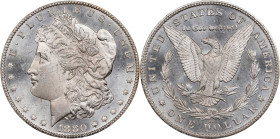 1880-CC Morgan Silver Dollar. MS-64 (PCGS).
PCGS# 7100. NGC ID: 2542.