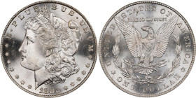 1880-S Morgan Silver Dollar. MS-67 (PCGS). OGH.
PCGS# 7118. NGC ID: 2544.