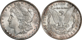 1881-CC Morgan Silver Dollar. MS-64+ (PCGS). CAC.
PCGS# 7126. NGC ID: 2547.
From the Rick Appel Collection.
From the Rick Appel Collection.