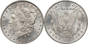 1881-CC Morgan Silver Dollar. Unc Details--Cleaned (PCGS).
PCGS# 7126. NGC ID: 2547.