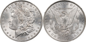 1882-CC GSA Morgan Silver Dollar. MS-63 (NGC).
PCGS# 518866. NGC ID: 254B.
From the Maine Carson City Hoard.
From the Maine Carson City Hoard.