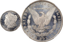 1882-CC Morgan Silver Dollar. MS-62 (NGC).
PCGS# 7134. NGC ID: 2574.
From the Maine Carson City Hoard.
From the Maine Carson City Hoard.