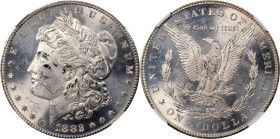 1882-CC Morgan Silver Dollar. MS-61 (NGC).
PCGS# 7134. NGC ID: 2574.
From the Maine Carson City Hoard.
From the Maine Carson City Hoard.