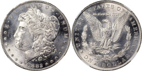 1882-CC Morgan Silver Dollar. MS-61 (NGC).
PCGS# 7134. NGC ID: 2574.
From the Maine Carson City Hoard.
From the Maine Carson City Hoard.
