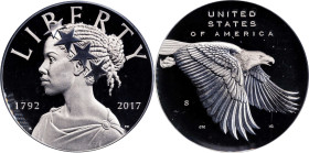 2017-S American Liberty Silver Medal. First Strike. Proof-70 Deep Cameo (PCGS).
PCGS# 655047.