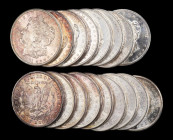 Partial Roll of 1881-S Morgan Silver Dollars. Mint State (Uncertified).