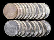 Roll of 1883-O Morgan Silver Dollars. Mint State (Uncertified).