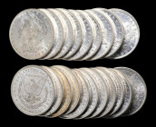 Roll of 1884-O Morgan Silver Dollars. Mint State (Uncertified).