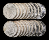 Roll of 1885 Morgan Silver Dollars. Mint State (Uncertified).