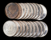 Roll of 1886 Morgan Silver Dollars. Mint State (Uncertified).
From our sale of the Naples Bay Collection, November 2020, lot 12508.
From our sale of...