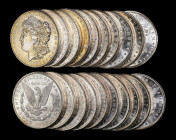 Roll of 1888 Morgan Silver Dollars. Mint State (Uncertified).
From our sale of the Paul J. Smith Collection, August 2019, lot 7989.
From our sale of...