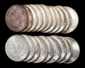 Roll of 1898-O Morgan Silver Dollars. Mint State (Uncertified).
From our sale of the Graywood Collection, August 2017, lot 4585.
From our sale of th...