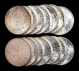 Roll of 1899-O Morgan Silver Dollars. Mint State (Uncertified).
From our sale of the Naples Bay Collection, December 2020, lot 3693.
From our sale o...