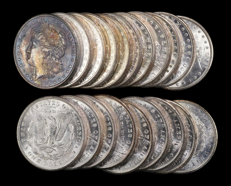 Roll of 1900 Morgan Silver Dollars. Mint State (Uncertified).
From our sale of ...