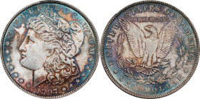 1897 Morgan Silver Dollar. MS-64 (CACG).
PCGS# 7246. NGC ID: 2565.