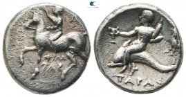 Calabria. Tarentum 272-240 BC. Nomos AR