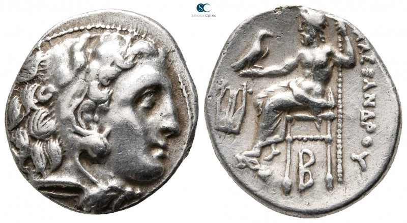 Kings of Macedon. Kolophon. Alexander III "the Great" 336-323 BC. Struck circa 3...