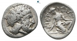 Thessaly. Kierion 400-350 BC. Diobol AR