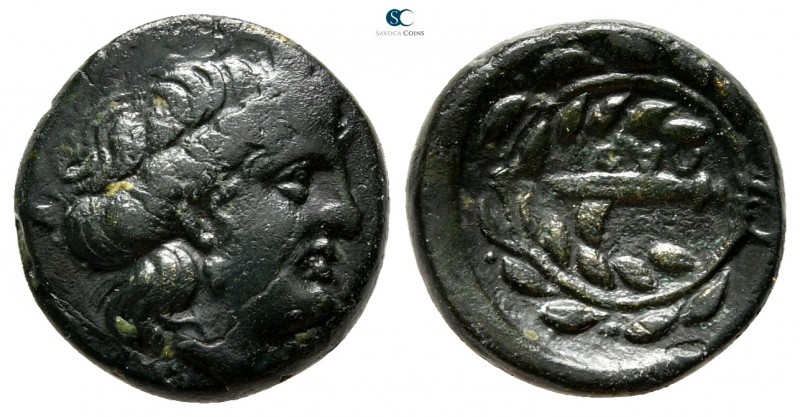 Thessaly. Larissa Kremaste circa 302-286 BC. 
Chalkous Æ

13 mm., 2,38 g.

...