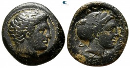 Thessaly. Phalanna circa 400-300 BC. Trichalkon Æ