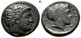 Thessaly. Phalanna circa 350-250 BC. Trichalkon Æ